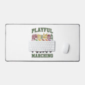 Weihnachtselfparade Schreibtischunterlage (Tastatur & Maus)