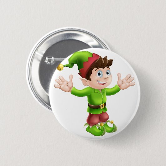 Weihnachtselfwellenartig bewegen button (Vorne & Hinten)