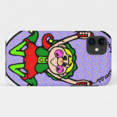 Weihnachtselve Case-Mate iPhone Hülle (Rückseite (Horizontal))