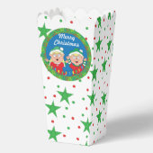 Weihnachtselves Lt Favor Boxes Geschenkschachtel (Rückseite)