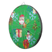 Weihnachtsemoji Dartscheibe (Vorderseite rechts)