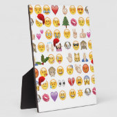 Weihnachtsemojis Fotoplatte (Seite)