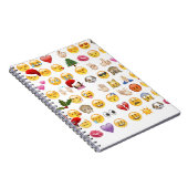 Weihnachtsemojis Notizblock (Rechte Seite)