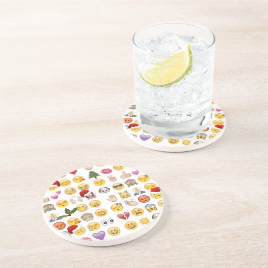 Weihnachtsemojis Untersetzer (Seite)