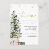 Weihnachtsempfehlung für Pine Tree Begleitkarte (Vorderseite)