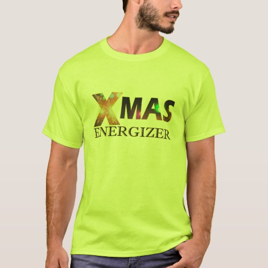 Weihnachtsenergizer-T - Shirt (Vorderseite)