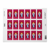 Weihnachtsenfriedenstich Adressaufkleber (Vorne)