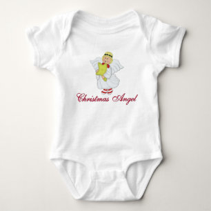 Weihnachtsengel Baby Strampler