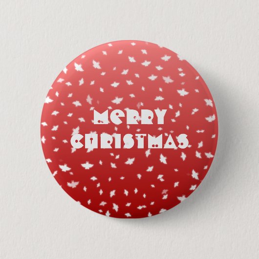 Weihnachtsengel Button (Vorderseite)