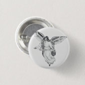 Weihnachtsengel Button (Vorne & Hinten)