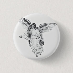 Weihnachtsengel Button