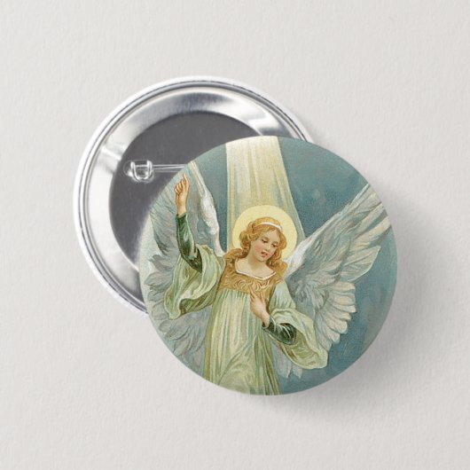 Weihnachtsengel Button (Vorne & Hinten)