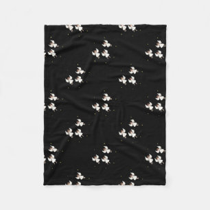 Weihnachtsengel Fleecedecke