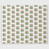 Weihnachtsengel Geschenkpapier (Flach)