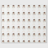 Weihnachtsengel Geschenkpapier (Flach)