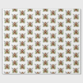Weihnachtsengel Geschenkpapier (Flach)