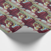 Weihnachtsengel-Geschenkpapier Geschenkpapier (Ecke)