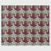 Weihnachtsengel-Geschenkpapier Geschenkpapier (Flach)