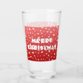 Weihnachtsengel Glas (Vorderseite)