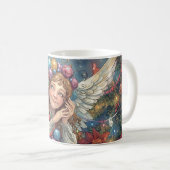 Weihnachtsengel kaffeetasse (VorderseiteRechts)