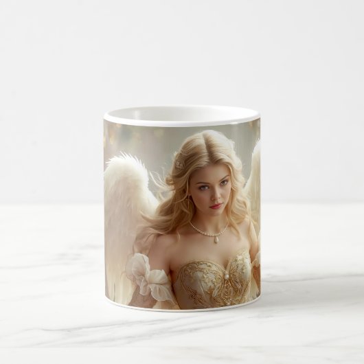 Weihnachtsengel Kaffeetasse (Mittel)