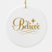 Weihnachtsengel Keramik Ornament (Hinten)
