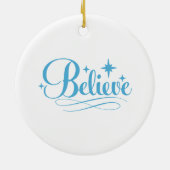 Weihnachtsengel Keramik Ornament (Hinten)
