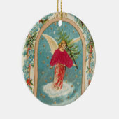 Weihnachtsengel Keramikornament (Rechts)