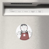 Weihnachtsengel Magnet (In Situ (Geschirrspüler))