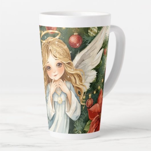 Weihnachtsengel milchtasse (Rechte Ecke)