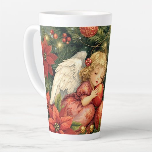 Weihnachtsengel  milchtasse (Linke Ecke)