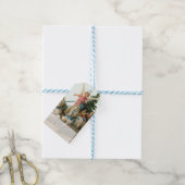 Weihnachtsengel mit Lastwagen der Geschenkanhänger (Mit Garn)