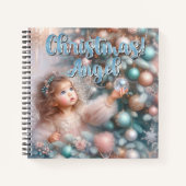 Weihnachtsengel Notizblock (Vorderseite)