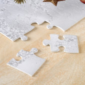 Weihnachtsengel-Puzzle im Vintage-Stil Puzzle (Seite)