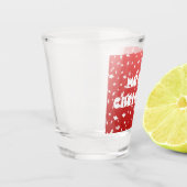 Weihnachtsengel Schnapsglas (Links)