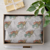 Weihnachtsengel viktorianischer Schrott religiös v Seidenpapier (Geschenk)