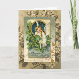 Weihnachtsengel Vintage-Reproduktion Karte