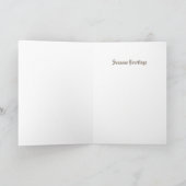 Weihnachtsengels-Gruß-Karte Feiertagskarte (Innenseite)