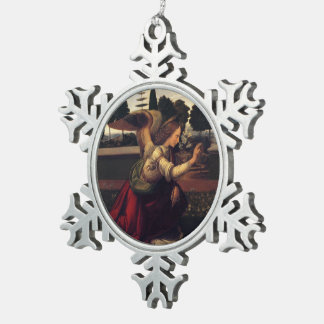 Weihnachtsengels-Segendekoration Schneeflocken Zinn-Ornament