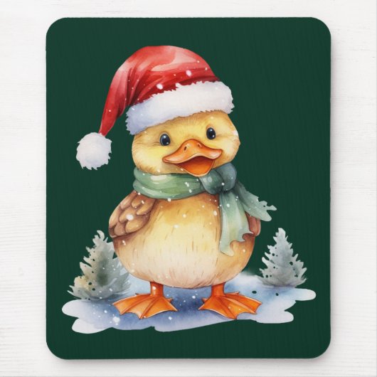 Weihnachtsente Mousepad (Vorne)