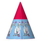 Weihnachtsenten Partyhütchen (Rückseite)