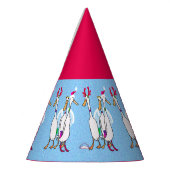 Weihnachtsenten Partyhütchen (Links)