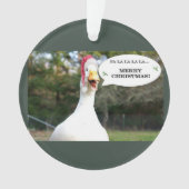 Weihnachtsenten-Verzierung Ornament (Vorderseite)