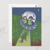 Weihnachtsentführung Postkarte (Vorne/Hinten)