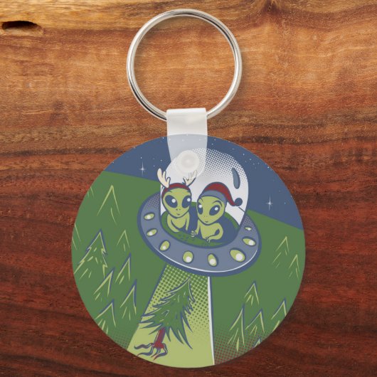 Weihnachtsentführung Schlüsselanhänger (Vorderseite)