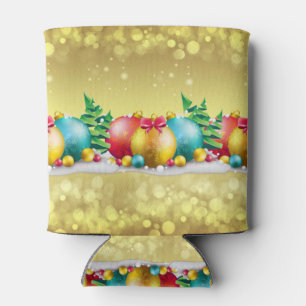 Weihnachtsentwurf, Ornamental, Gewohnheit kann Dosenkühler