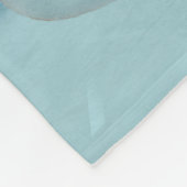 Weihnachtsentwurf, Weihnachtsmann Fleecedecke (Ecke)