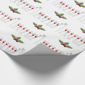 Weihnachtsentwurfnetball-Thema Geschenkpapier (Ecke)