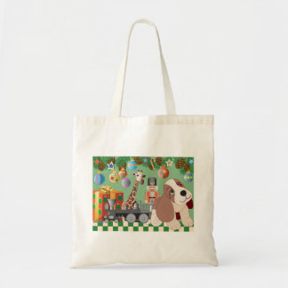 Weihnachtsentwurfs-Budget-Tasche Tragetasche