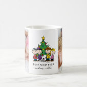 Weihnachtserden | Beste Mama je Foto Kaffeetasse (Mittel)